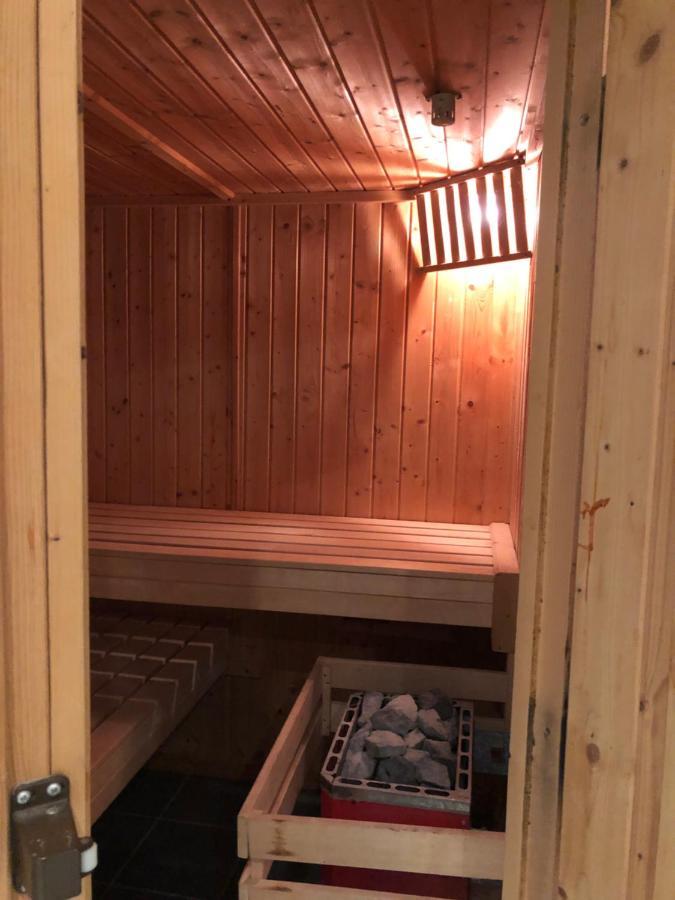 Ferienwohnung Nationalpark Eifel Nideggen Sauna Bagian luar foto